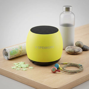 SPEAKER - Micro Portable Bluetooth Speaker Glow in the Dark - Yellow