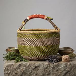 BASKET-Extra Large Bolga Market Basket
