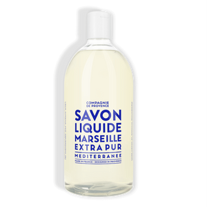 SOAP- BATH-Refill Soap SAVON LIQUID MARSEILLE-Mediterranean Sea 33.8 fl oz Plastic B - Pleasant Beach Living