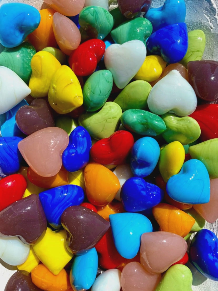 Video for DECOR-Glass Pocket Hearts-3 color schemes